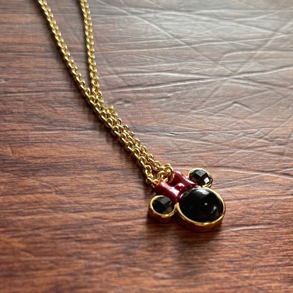 Kate Spade x Disney Minnie Mouse Necklace